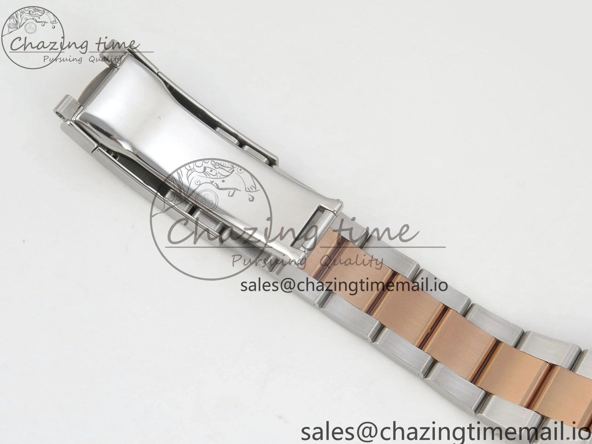 0415 DateJust 36 SS RG ARF 1:1 Best Edition 904L Steel White Stick Dial on Oyster Bracelet SH FashionForward 84